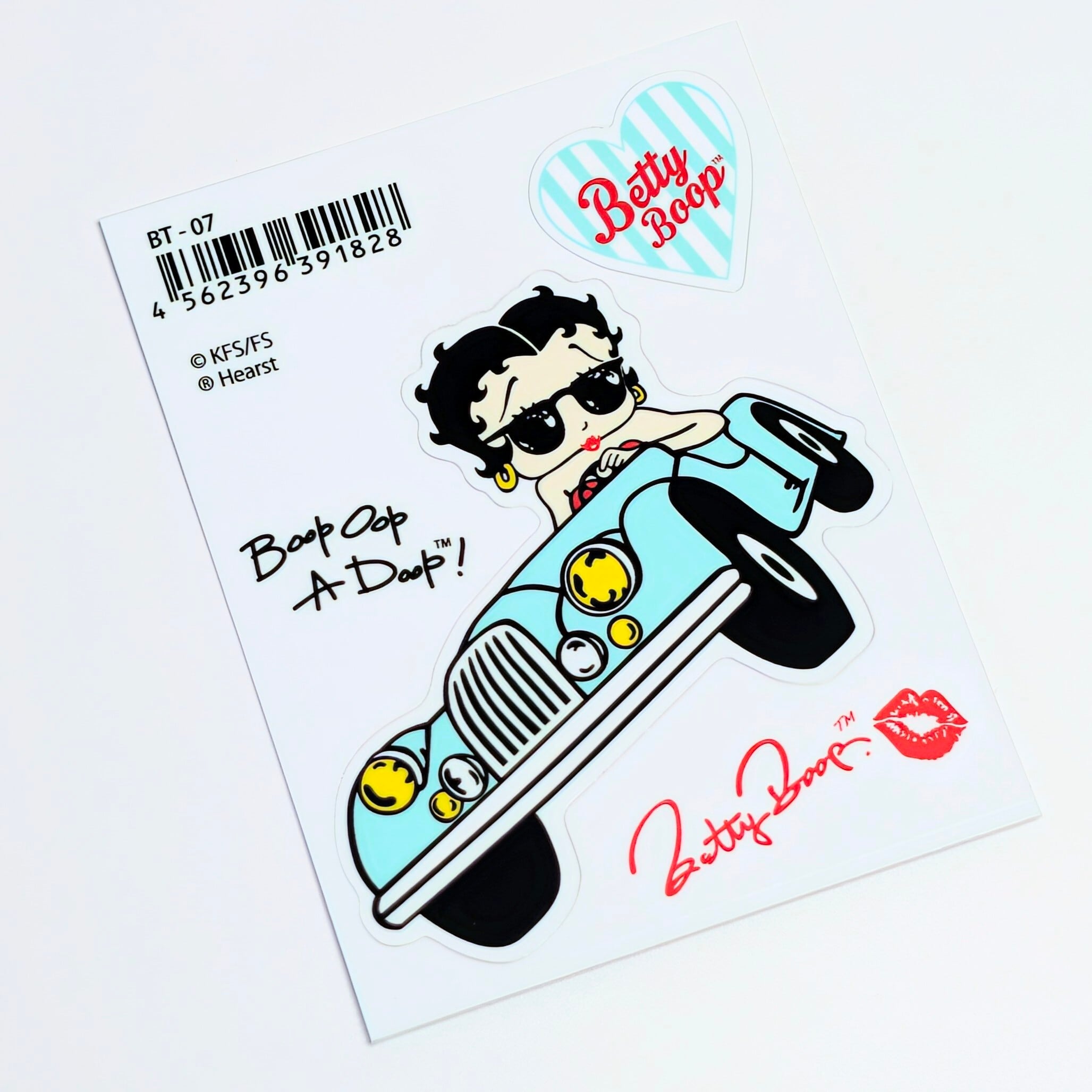 ✨️みんなメロメロ♡✨️送料無料！【 Betty Boop（ベティブープ） 】 STICKER（ステッカー）/ シール / ベティちゃん　〚アメリカン雑貨 アメトイ〛