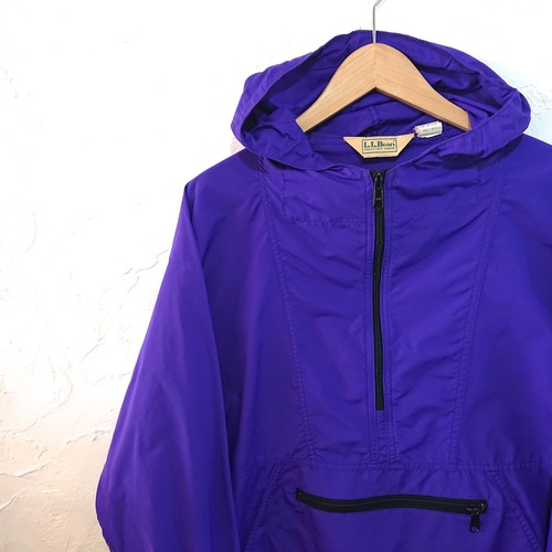 【USED】LLBean レディース アノラック パーカー パープル