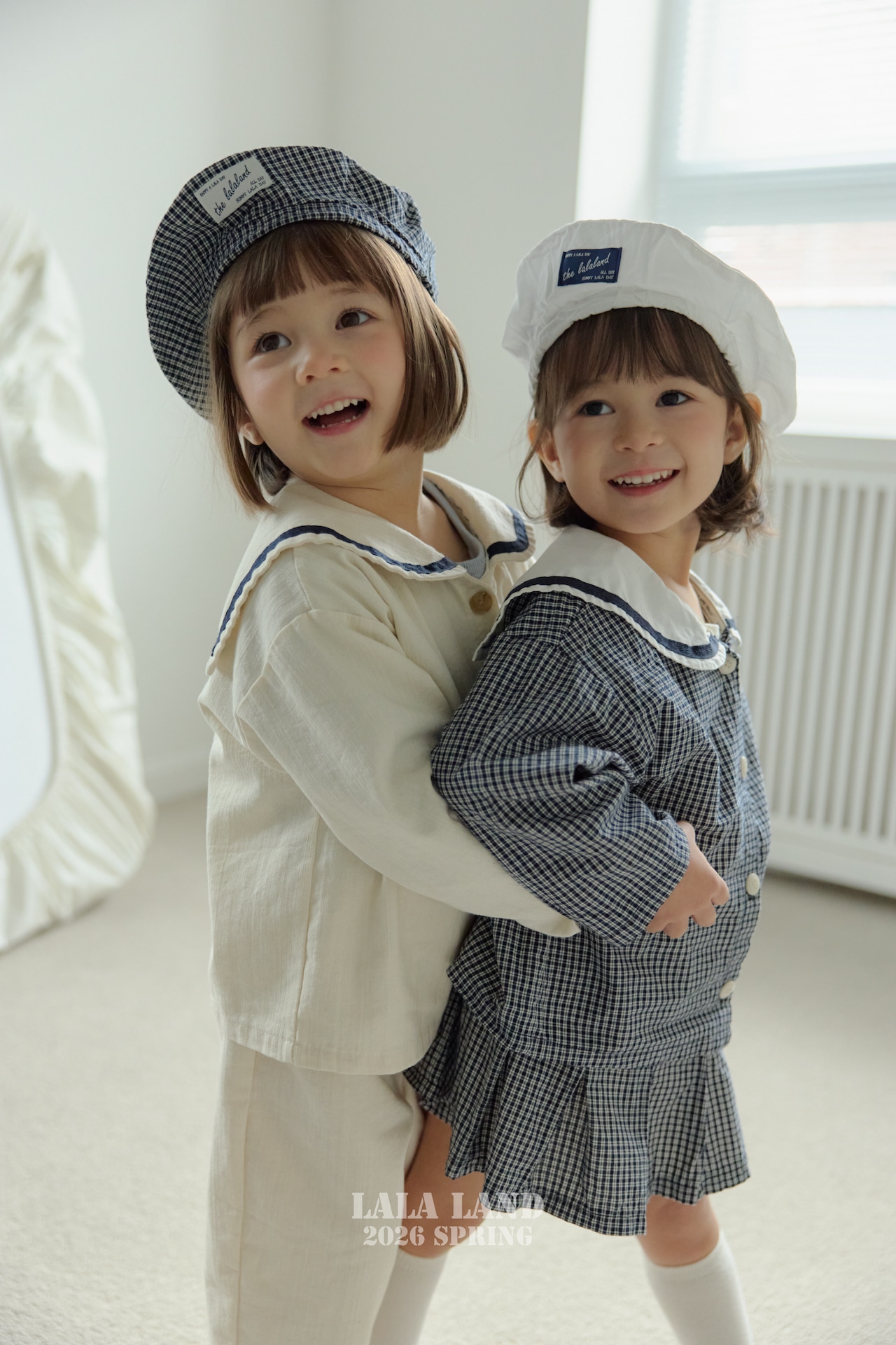 LALALAND 26/SS (Kids)Sailor-collar shirt