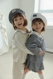 LALALAND 26/SS (Kids)Sailor-collar shirt