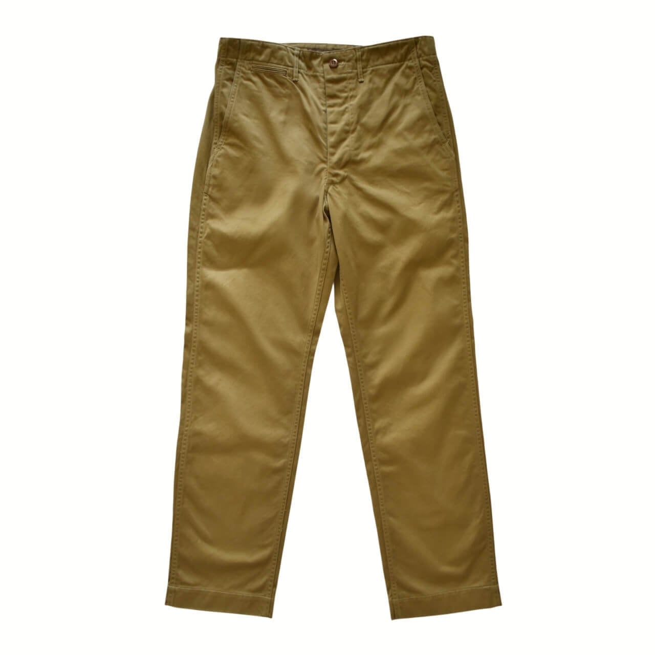 WORKERS / Officer Trousers 2Tuck 10oz USMC Khaki Chino