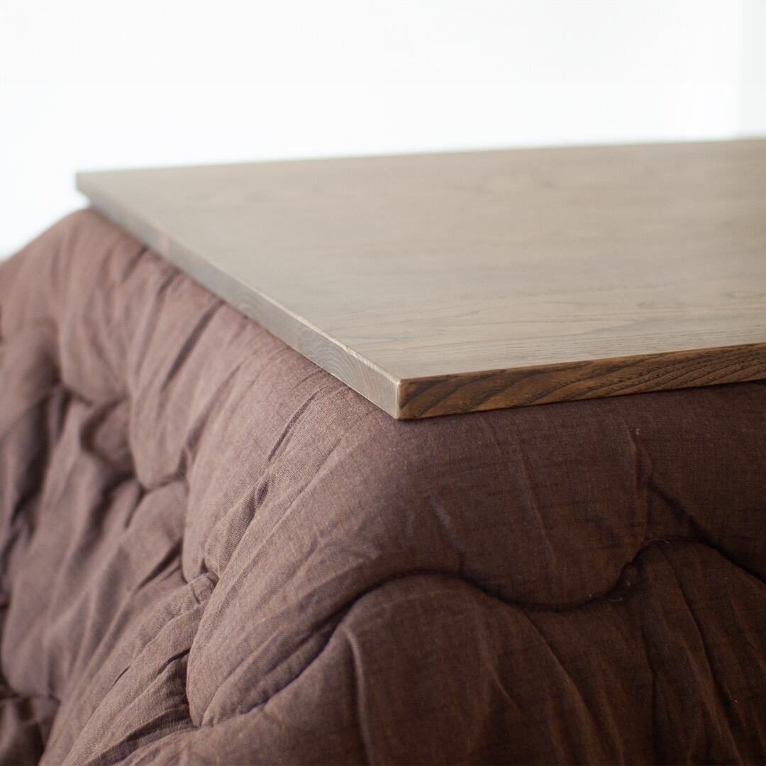 大きなクリの木のこたつ / かけ布団なし（幅180cm・ハロゲンヒーター付