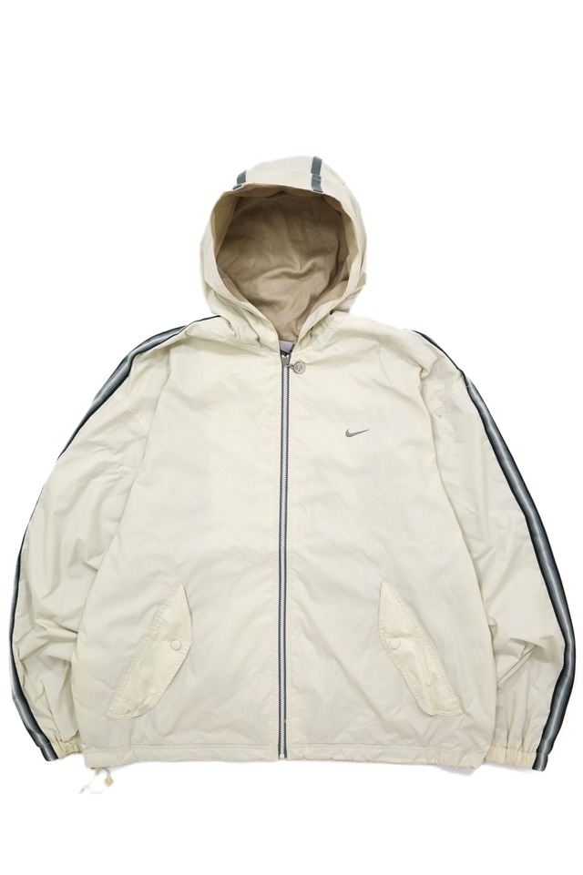 USED 00s NIKE Nylon zip up hoodie