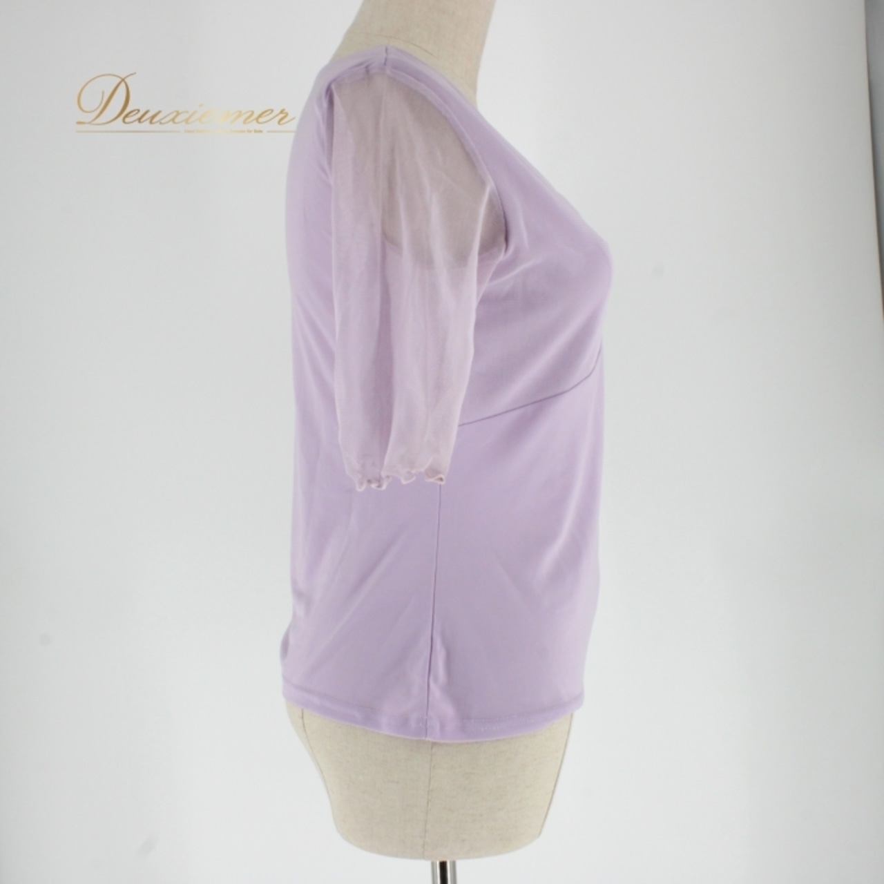 社交ダンス 衣装 スタンダード トップス レッスンウェア レディース 練習着 薄紫 パープル系 SEKINE セキネ レース 半袖 かわいい 清楚 ライブ配信 パーティー 服装 フィットネス ダンスウェア おしゃれ ストレッチ性 おすすめ 柔らかい シンプル ベーシック 体型カバー 半袖トップス 透け感 レディースファッション エレガント 上品 コーディネート