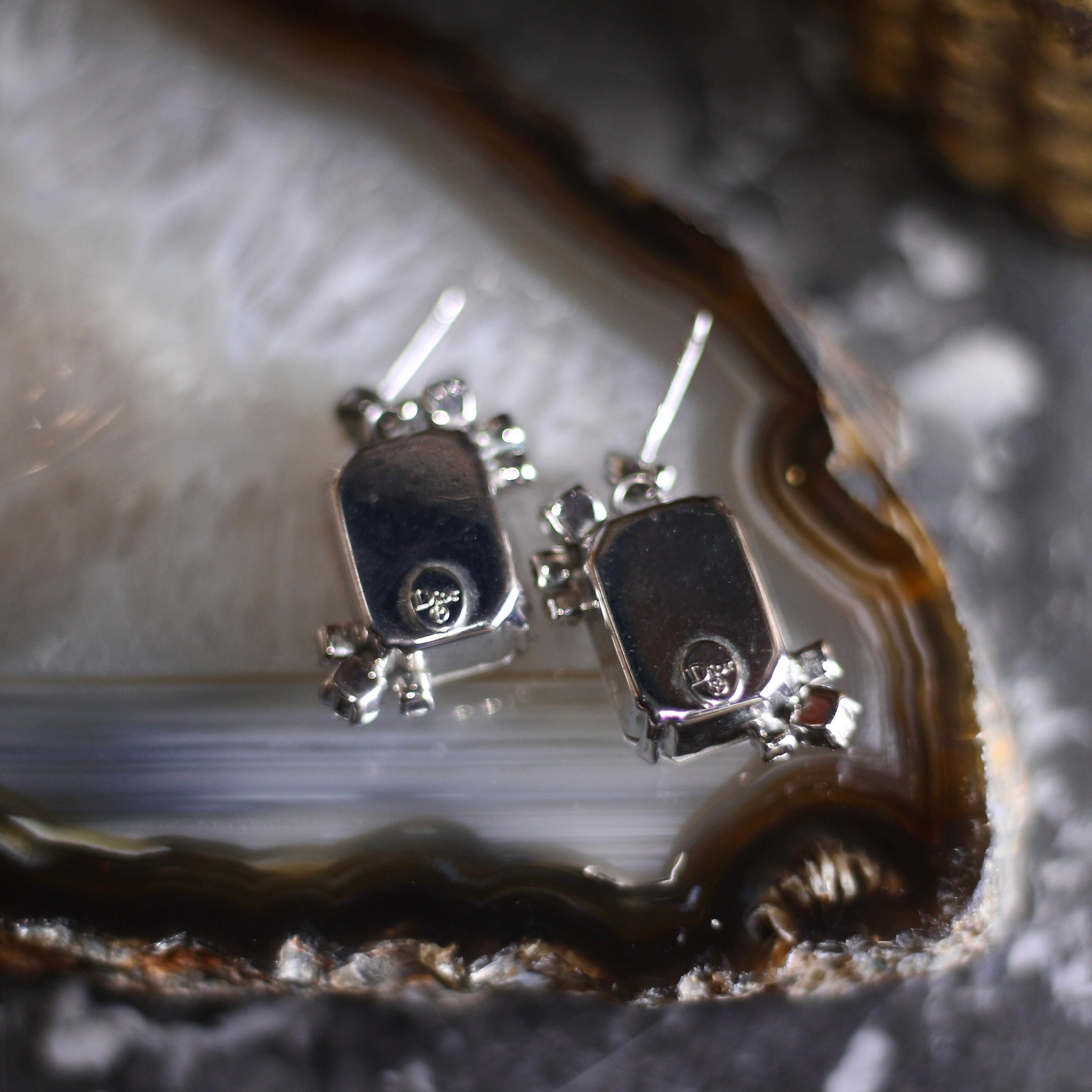 Chrisitian Dior CLEAR CRYSTAL STONE DESIGN EARRING/クリスチャン