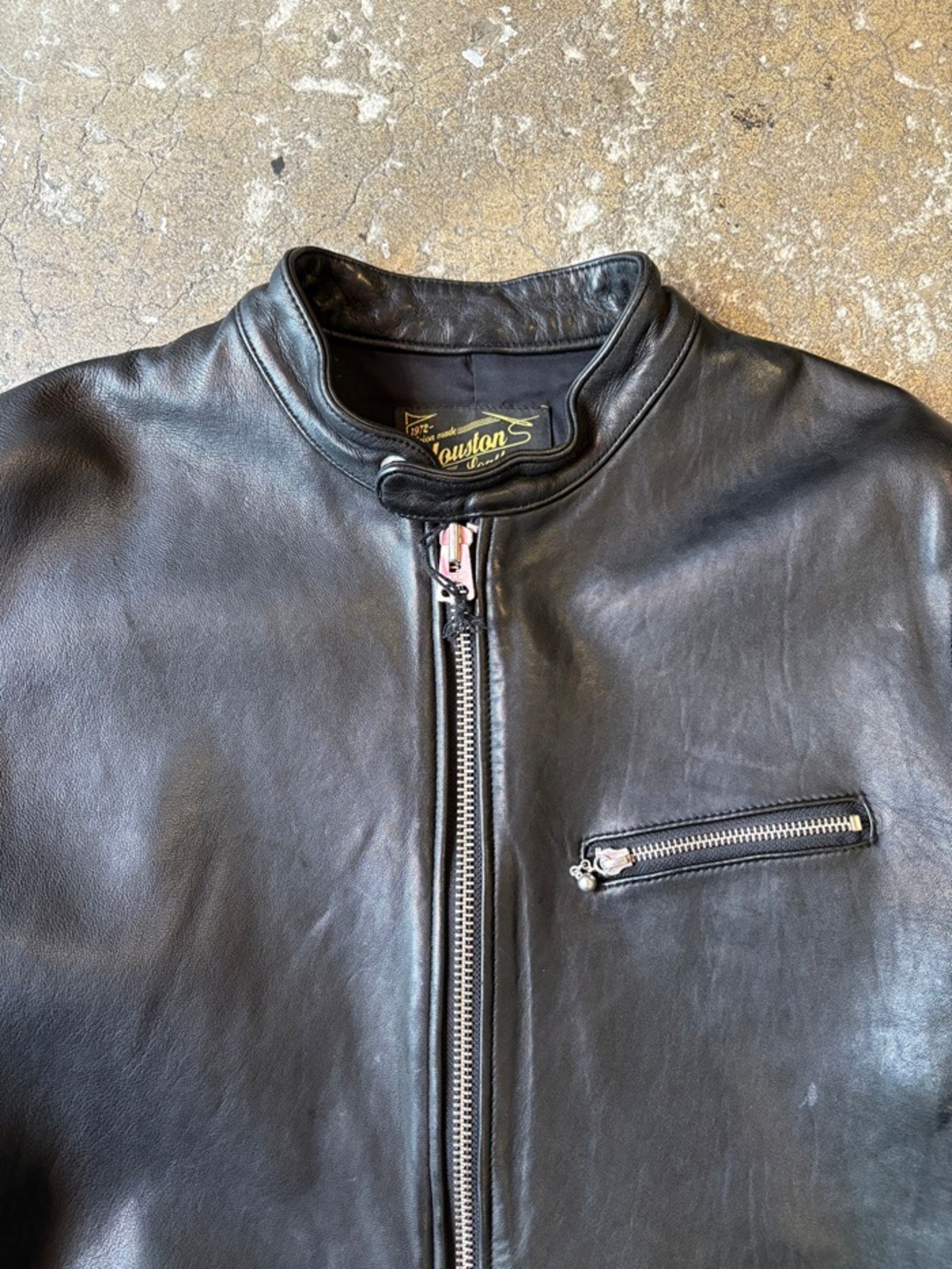 HOUSTON / SINGLE RIDERS JACKET / 本革 / ライダースジャケット / 8224 - 2