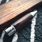 屋久杉　本黒漆塗り　木軸グリップ　ジェットストリーム4&1  カスタムグリップ　送料無料