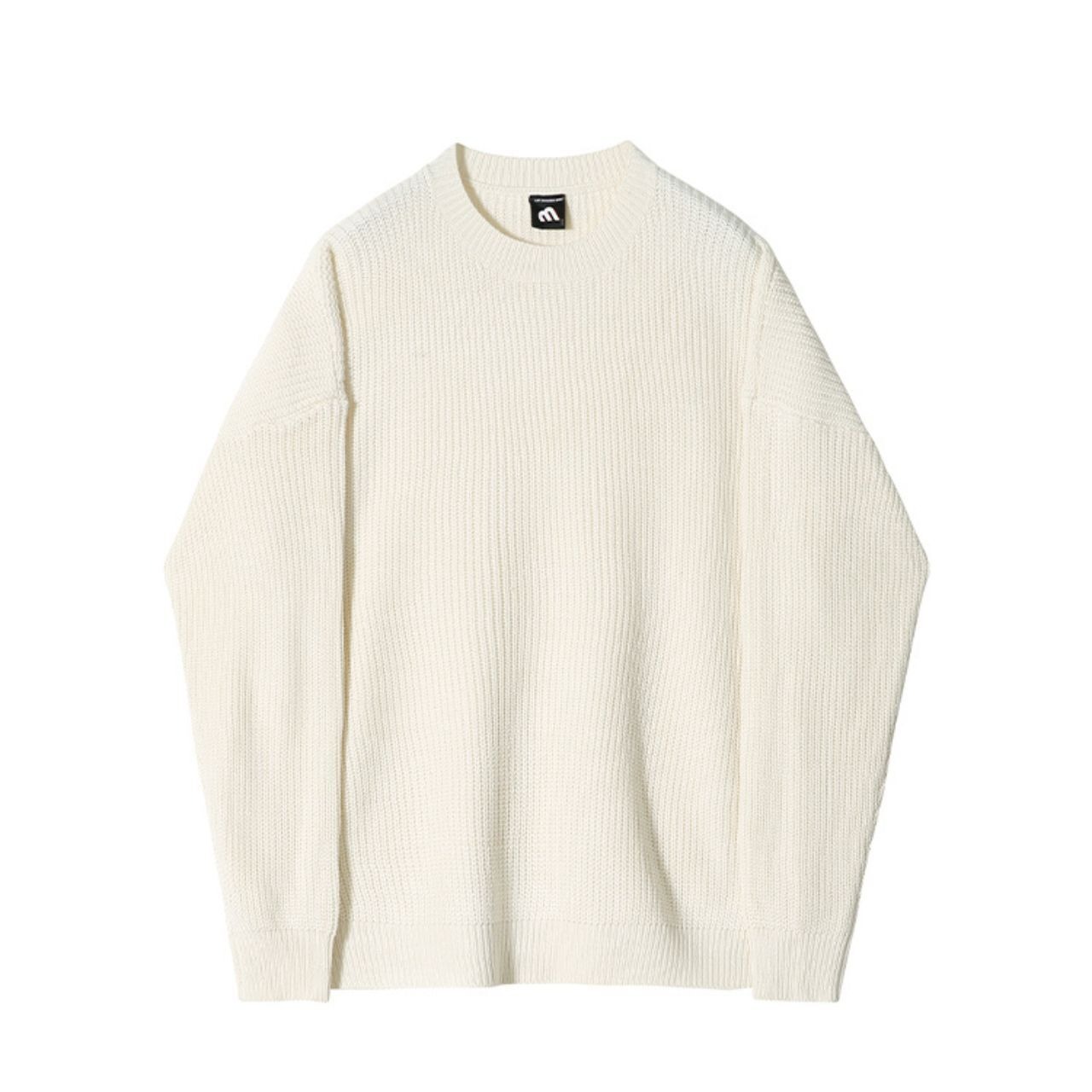 シンプルラウンドネックニット　MT0080386