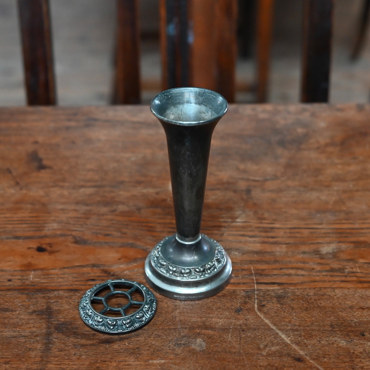 Flower Vase / フラワー ベース【B】〈花瓶・花器・ディスプレイ・ドライフラワー・アンティーク・ヴィンテージ〉113671