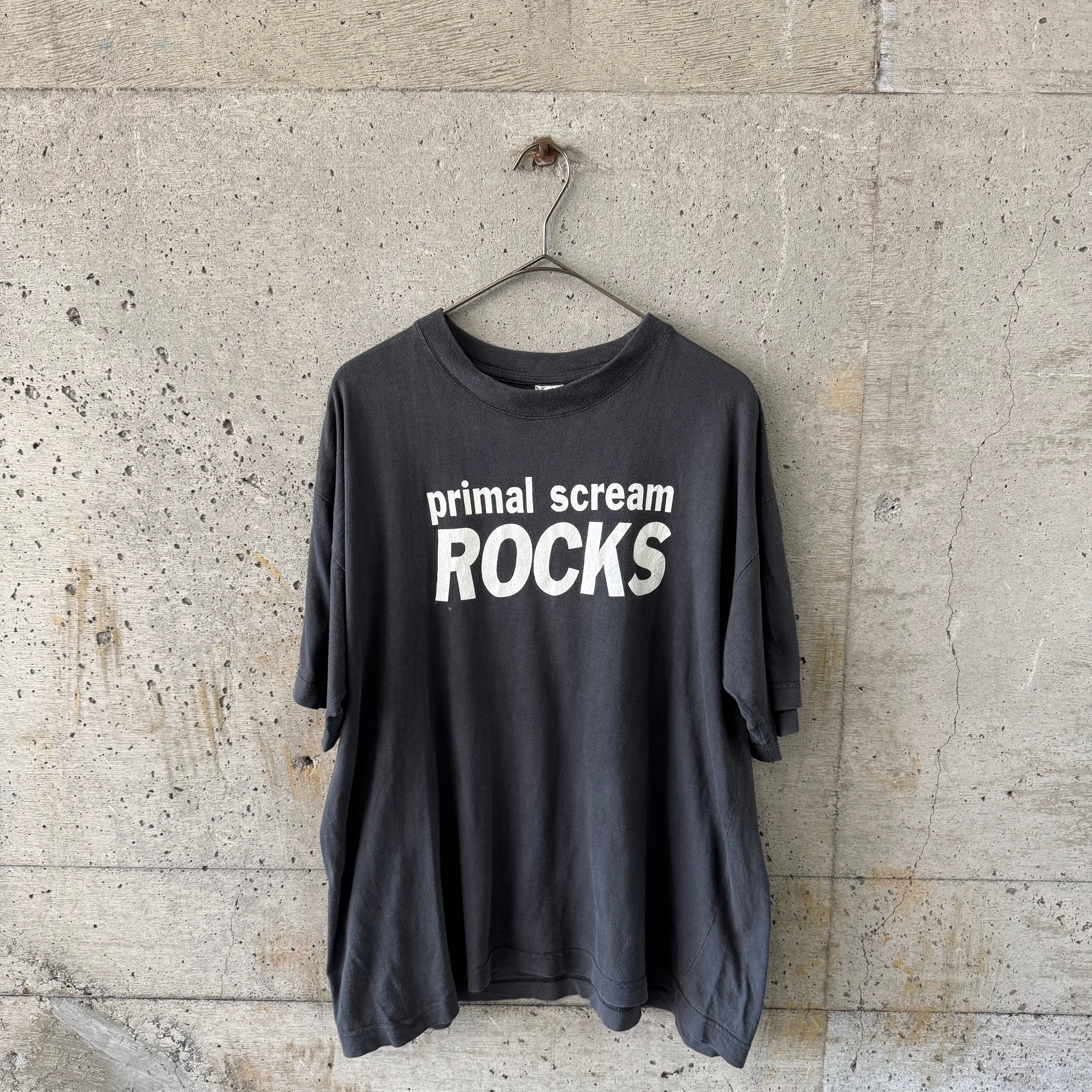 primal scream black t-shirt