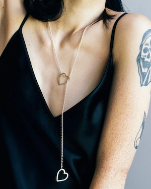 Hearts necklace lasso / Saskia Diez