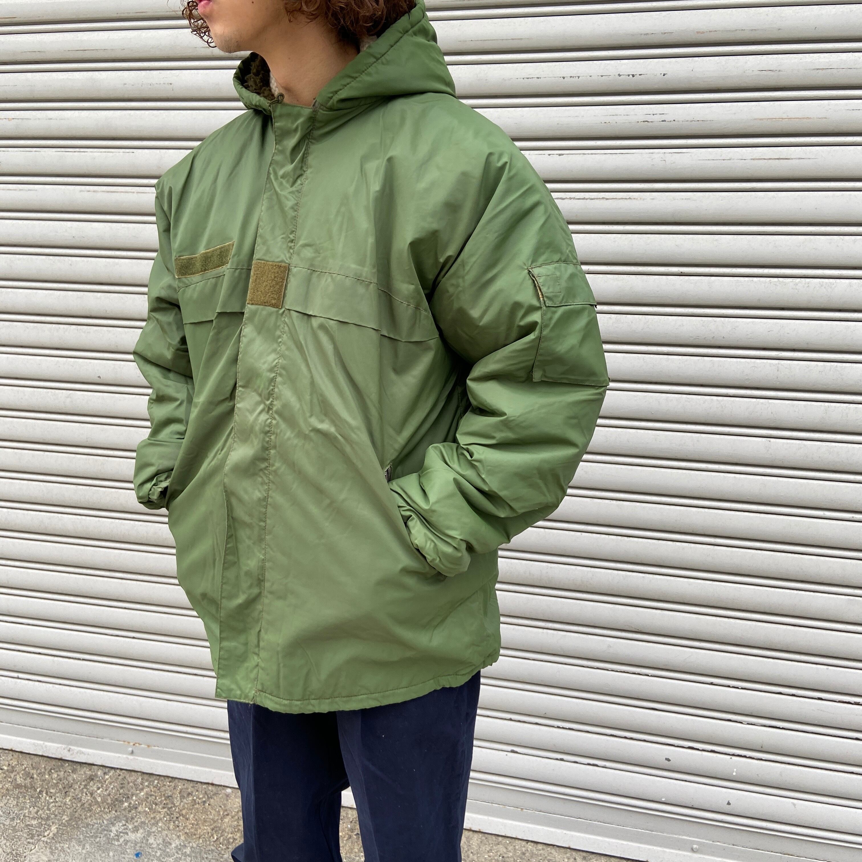 フランス軍 80s パイルミリタリーライナージャケット 95年納品 U.S. 