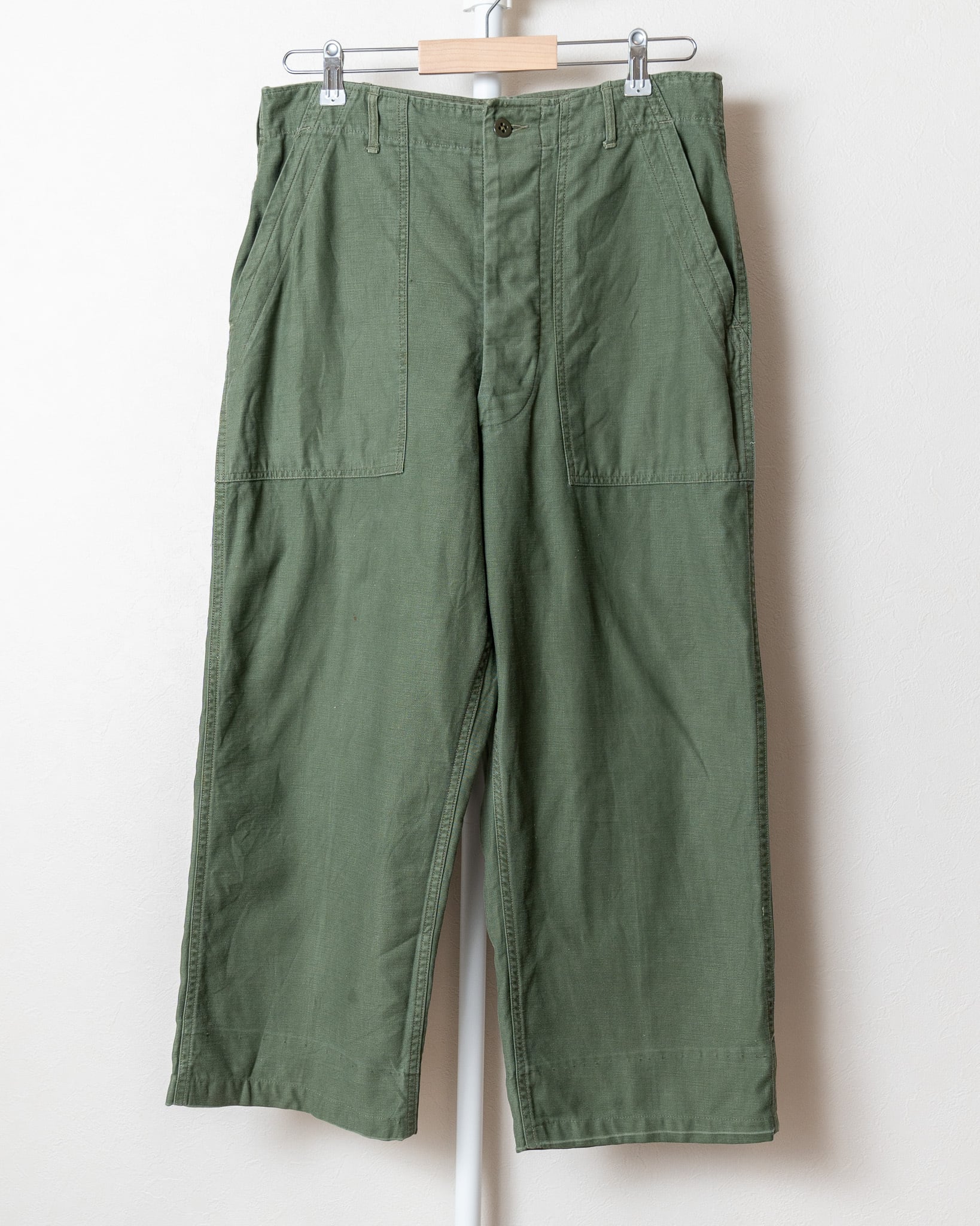 MEDIUM】U.S.Army Utility Trousers OG-107 実物 米軍 ベイカーパンツ ...