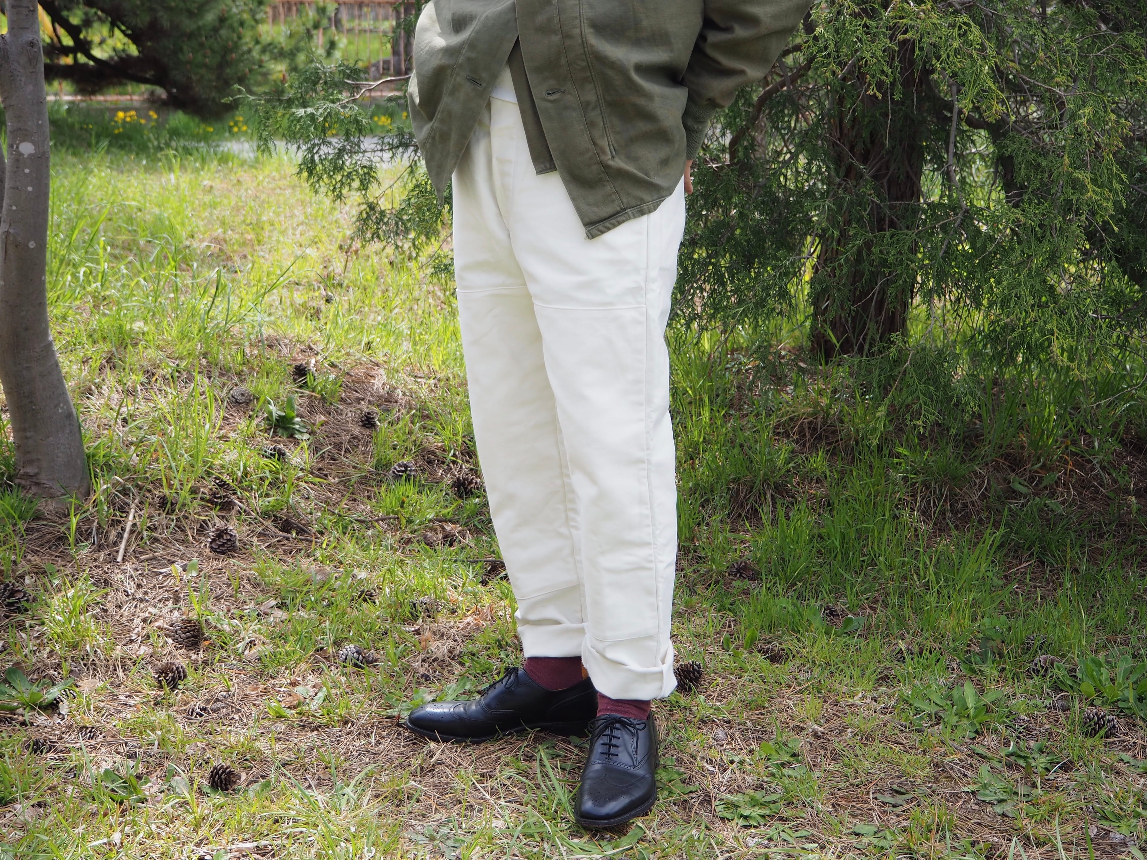 German Vintage モールスキン ワークパンツ size:46