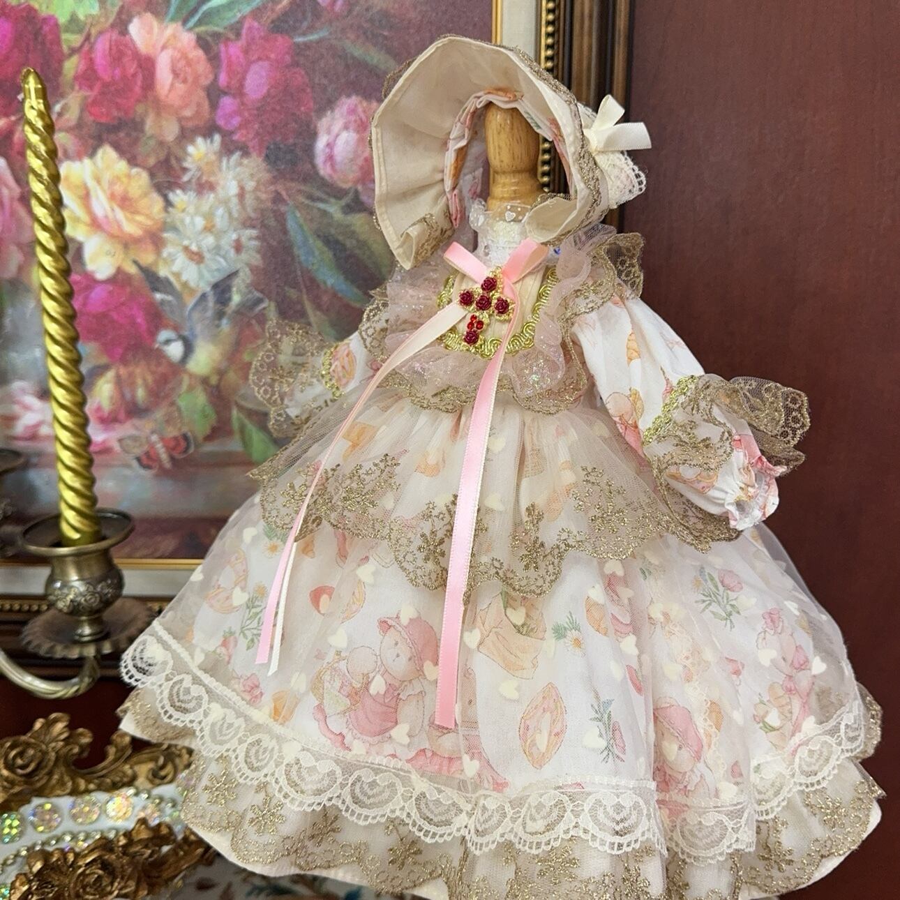 DD,SD,MDD,MSD,幼SDサイズ お姫様ドレス ドール服 アウトフィット
