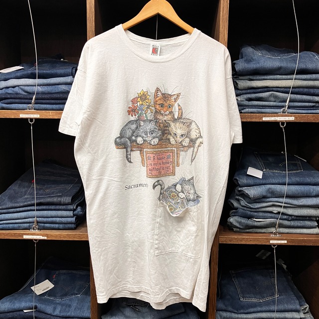 ⊕⊕1990'S SACRAMENT CAT T-SHIRT