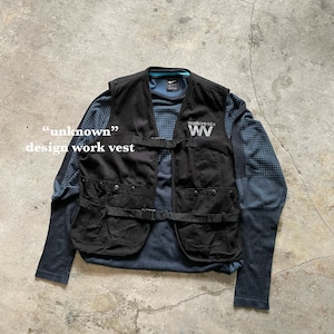 “unknown” design work vest