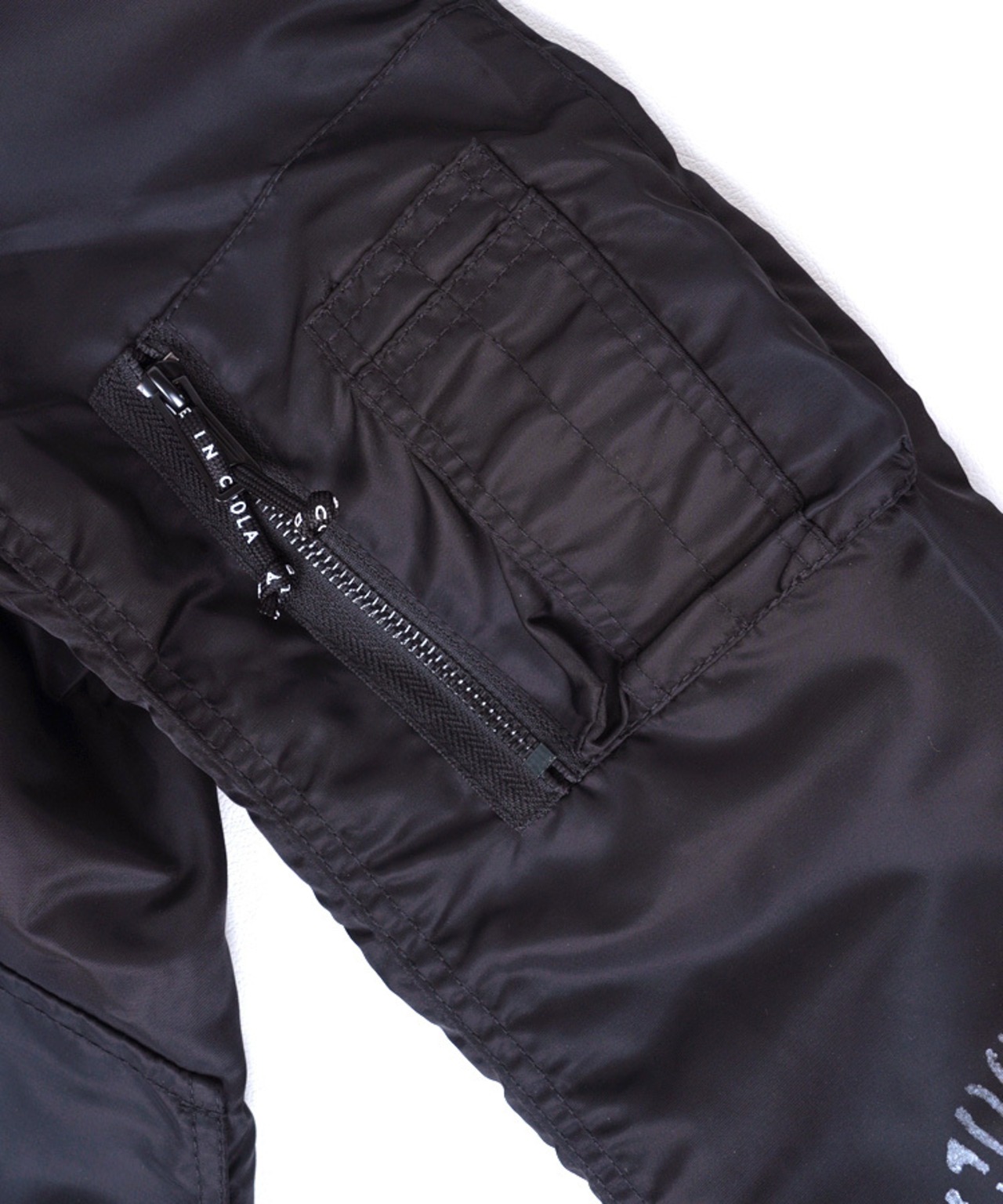 COOLA TM ペイントフライトジャケット (BLACK)　CQ-49045