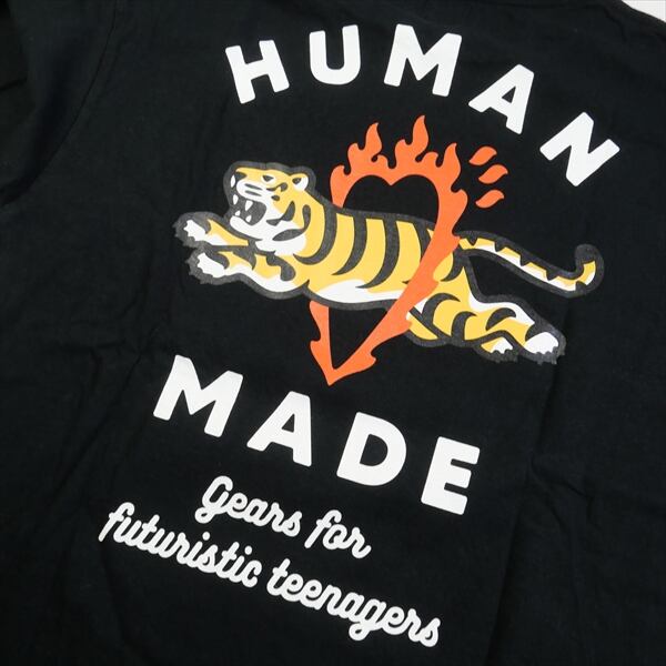 Sサイズ ヒューマンメイド　HUMAN MADE　Tシャツ　ロンT ブラック