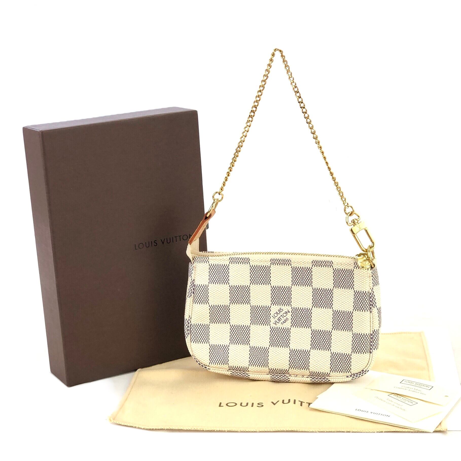LOUIS VUITTON ルイ ヴィトン ダミエアズール PVC N58010 ミニ