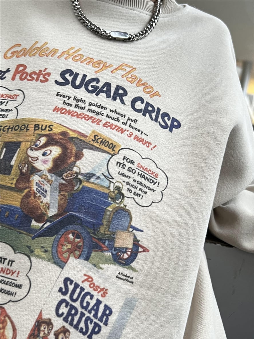 120cm SHUGARCRISP裏起毛トレーナー