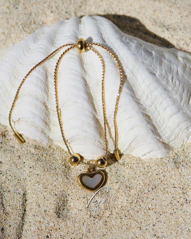 Heart Shell Bracelet【Very's Jewelry】