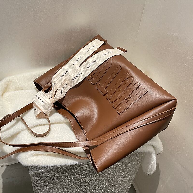 スタイルオータムウィンターショルダーバッグスタンダード レトロ 秋物 冬物 トートバッグ 手作りハンドバック67338522193