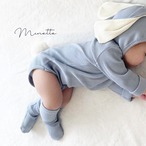 【即納】usagisan rompers -light blue-