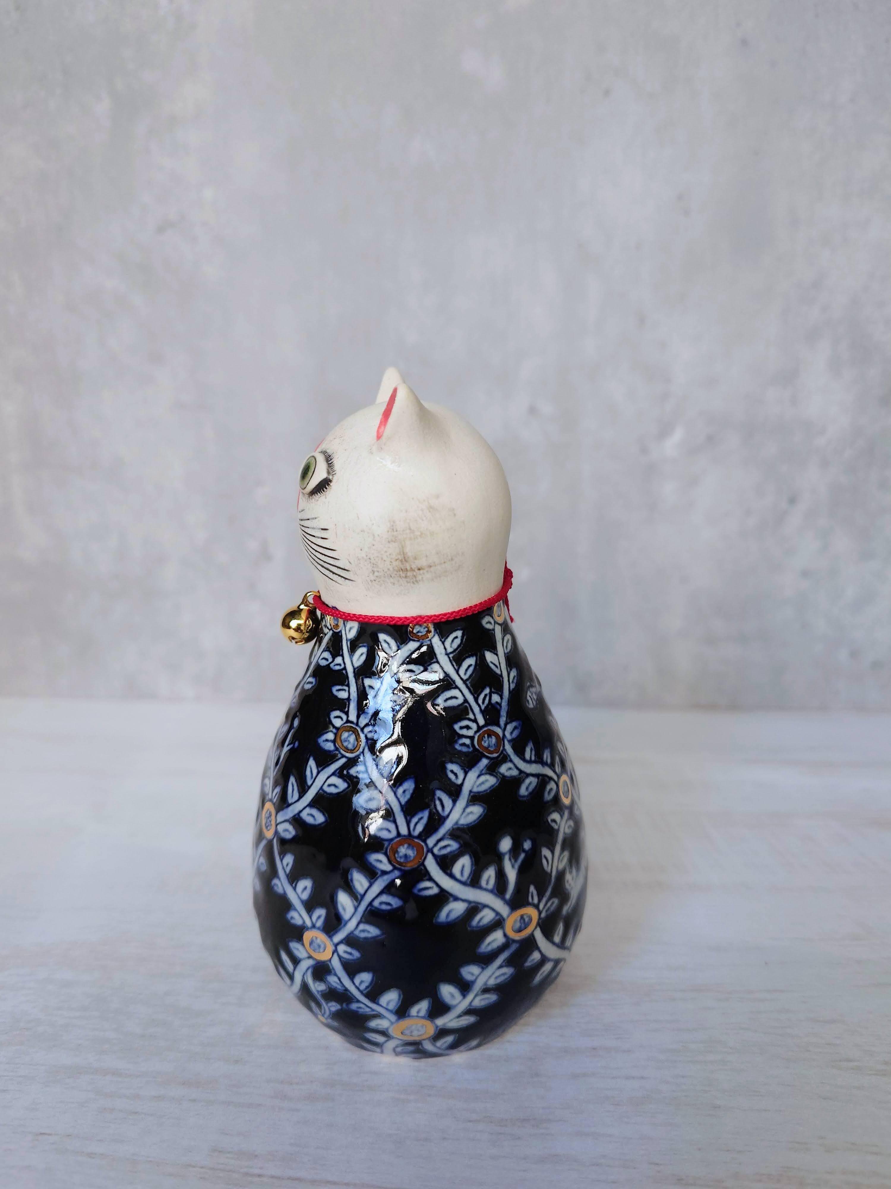 poetoria アートな招き猫：右手 ＜限定1点＞ No.2 | 器とライフ