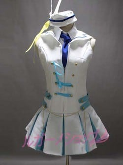 Love Live!ラブライブ！☆wonderful rush 舞台装　小泉 花陽（こいずみ はなよ）　コスプレ衣装 cosplay コスチューム K5409 Love Live ラブライブ wonderful rush 舞台装 小泉 花陽（こ