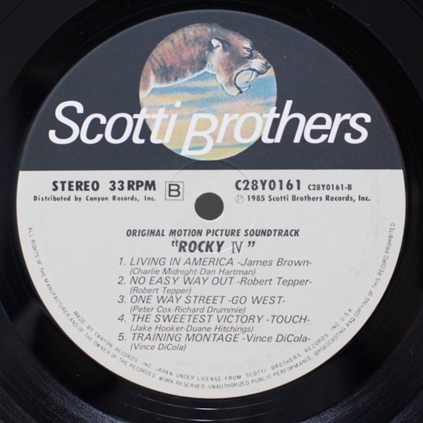 Various / Rocky IV - Soundtrack [C28Y0161] - 画像4
