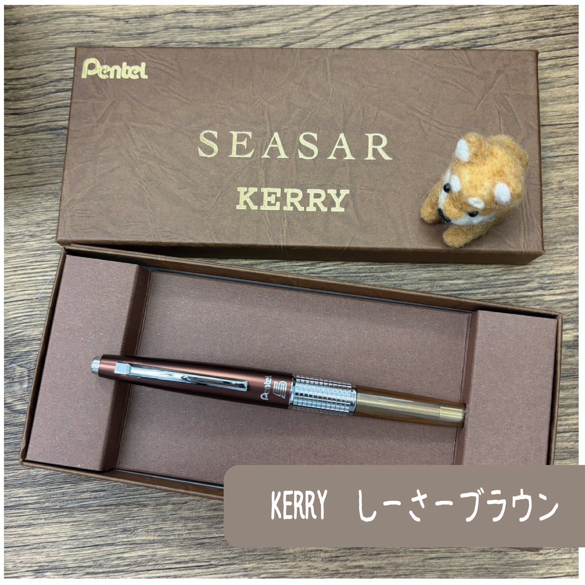 キテラ スマッシュ しーさーブラウン 0.5mm | 看板犬のいる文具屋さん