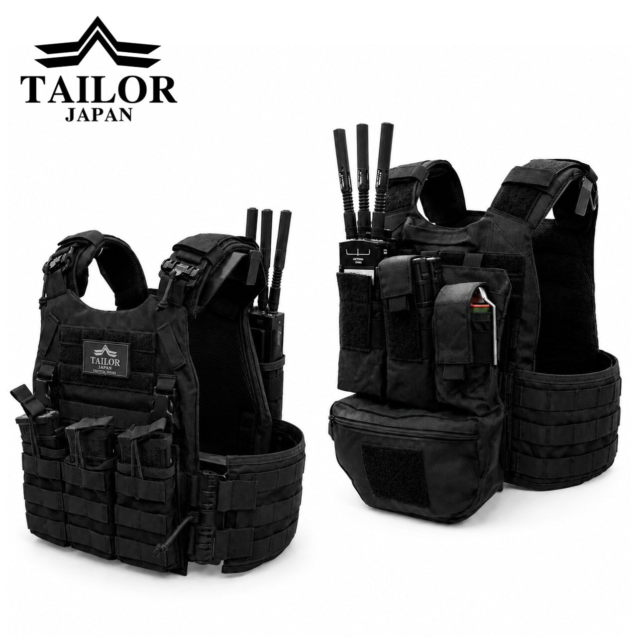 公式】TAILOR JAPAN 公式限定！ バッグパネルセット ラピッドエッジ