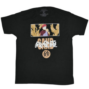 USED【L】Anime NARUTO GAARA 我愛羅 Tee / NARUTO SHIPPUDEN COLLECTION