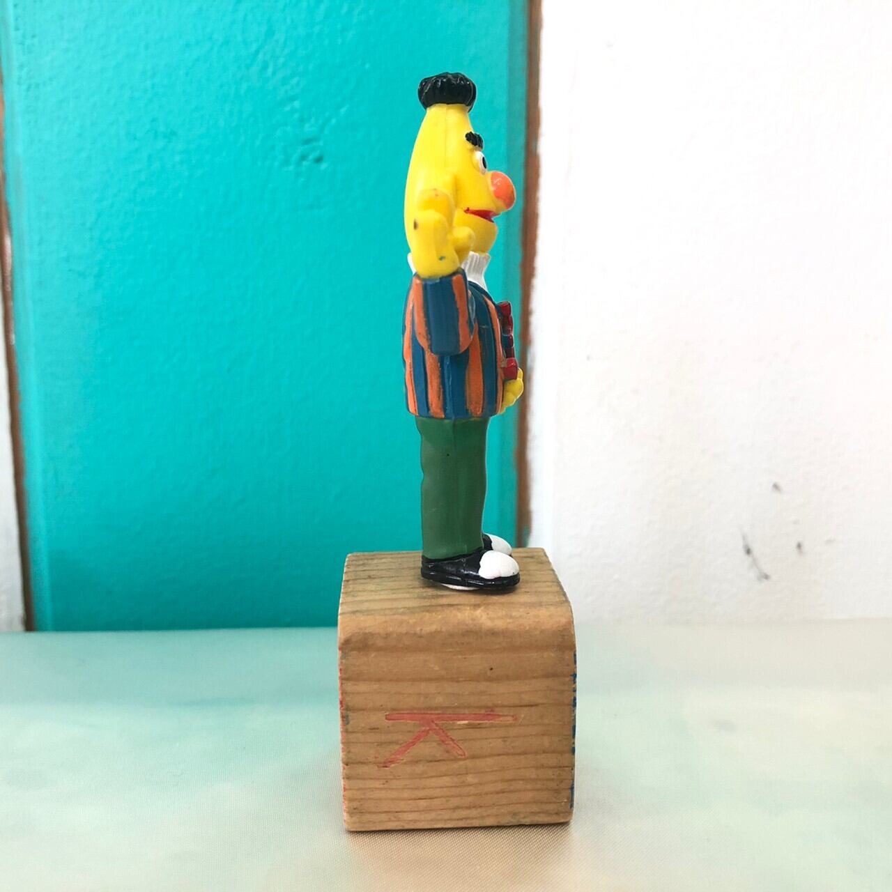 90s セサミストリート バート Pvcフィギュア Sesame Street Bert Figure The Puppez E Shop ザ パペッツ松本 Webショップ