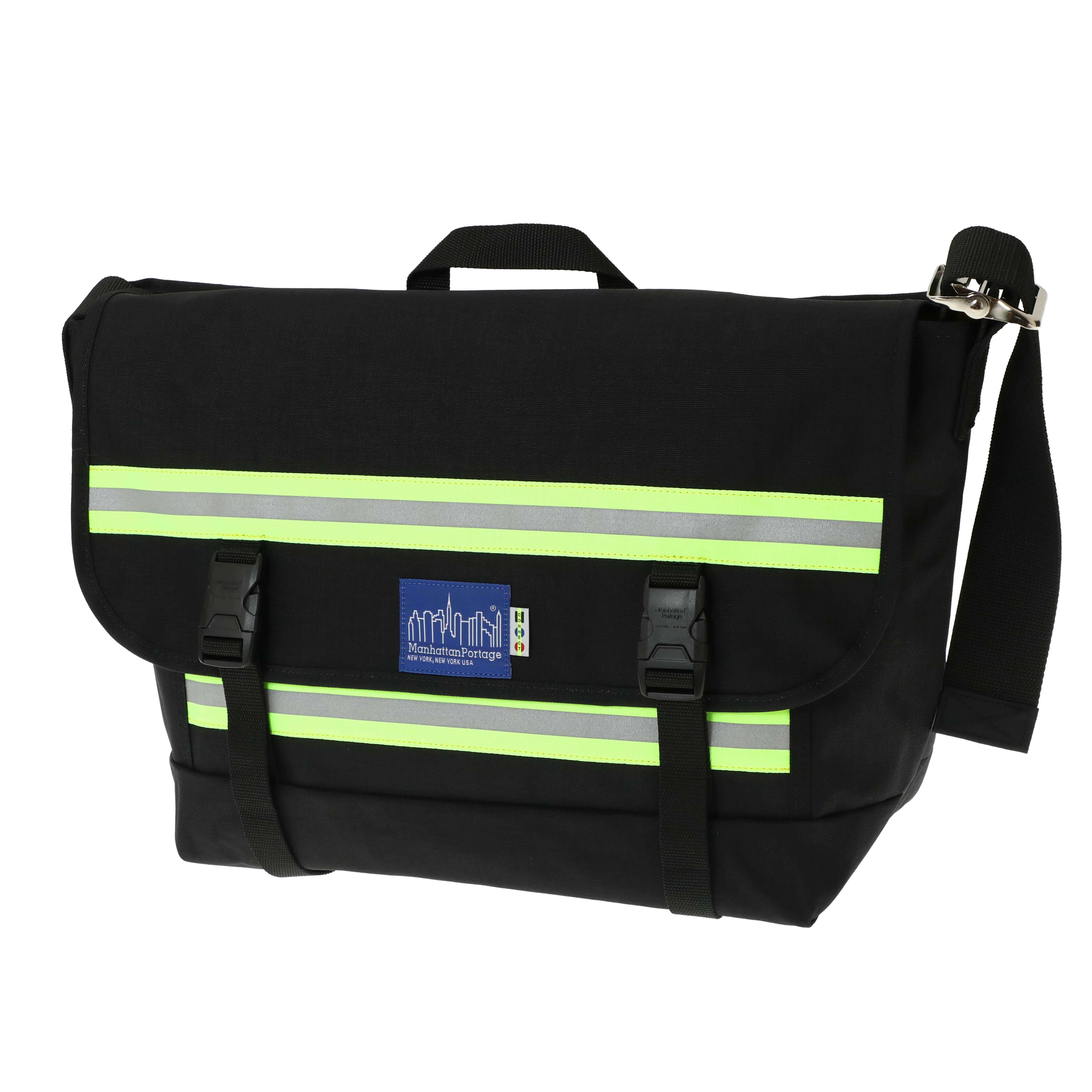 ManhattanPortageCONNECT Pro Bike Messenger Bag with Stripes (MD