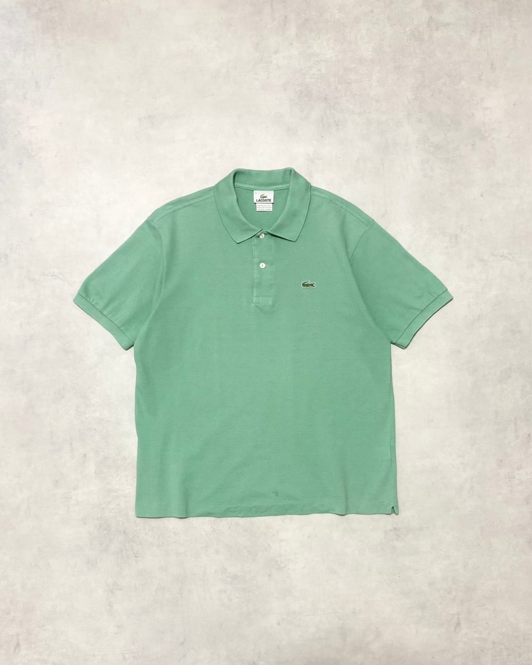 【Used】“LACOSTE” Polo Shirt Mint Green