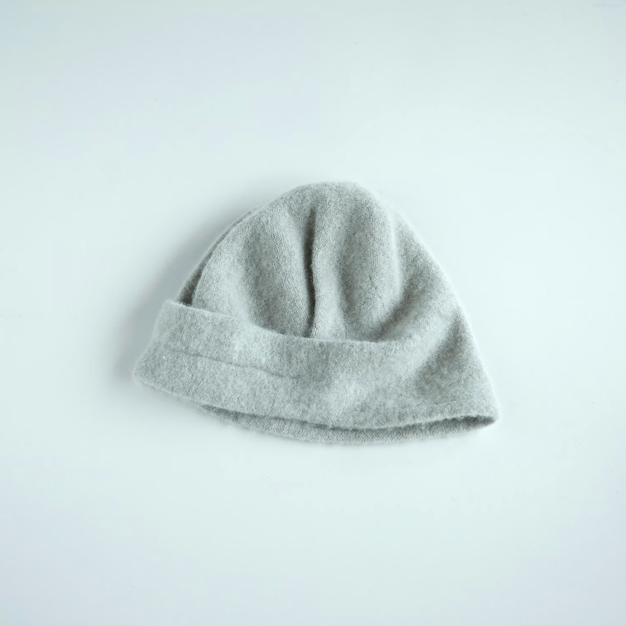chisaki(チサキ) Belly カシミヤセーブル ニットキャップ（グレー）