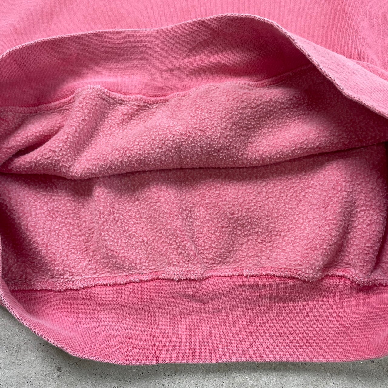 90年代 AUHENTIC PIGMENT ワンポイント刺繍 スウェットシャツ メンズM