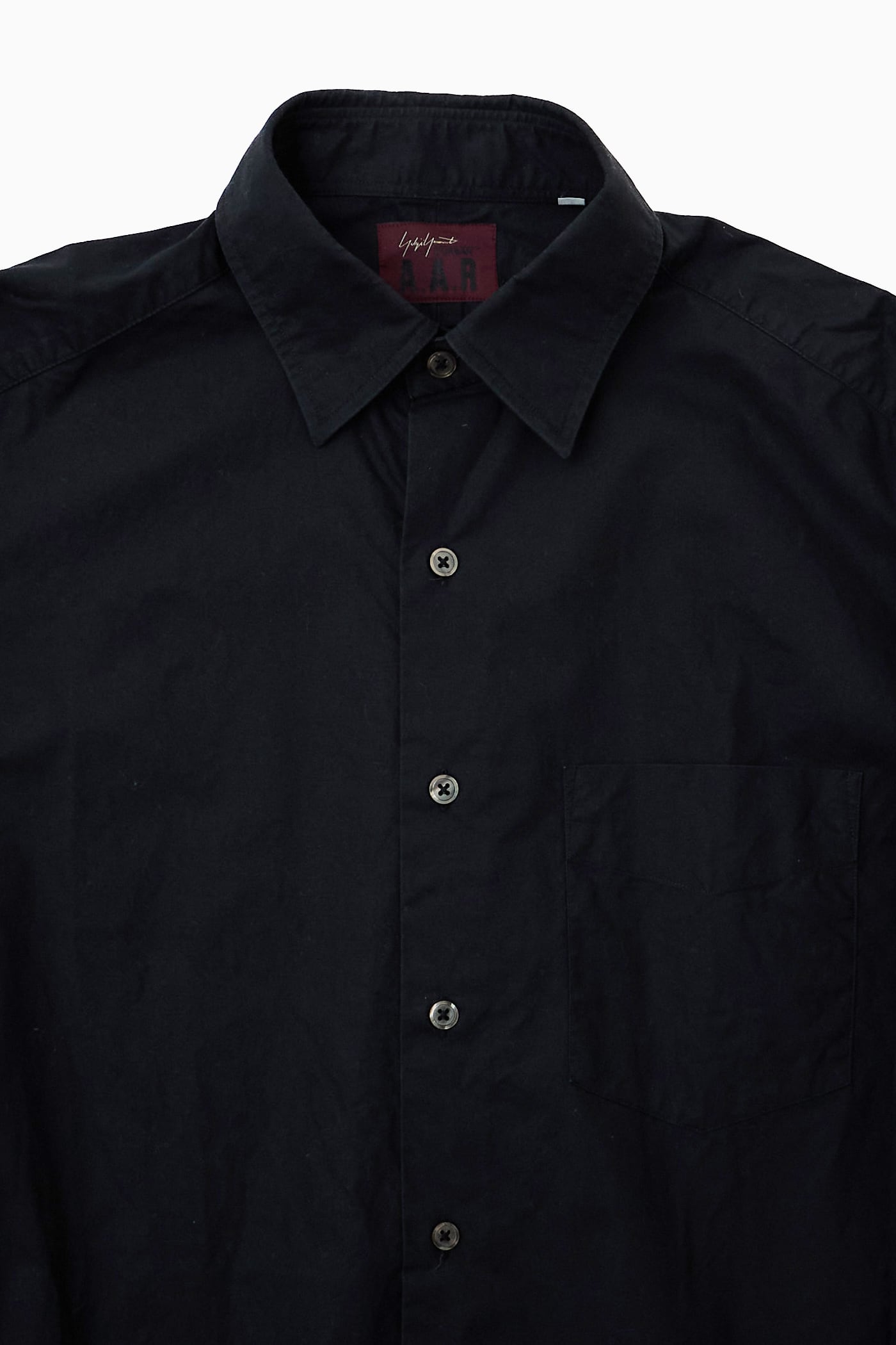 日本製】A.A.R Yohji Yamamoto BLACK L/S SHIRT | Reben｜デザイン