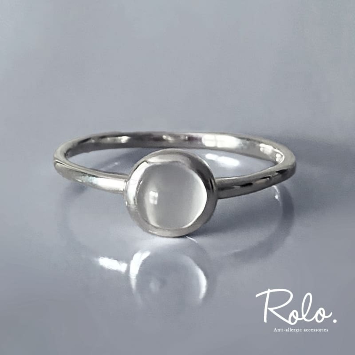 ムーンストーンリング シルバー925 | Roloshop BASE店