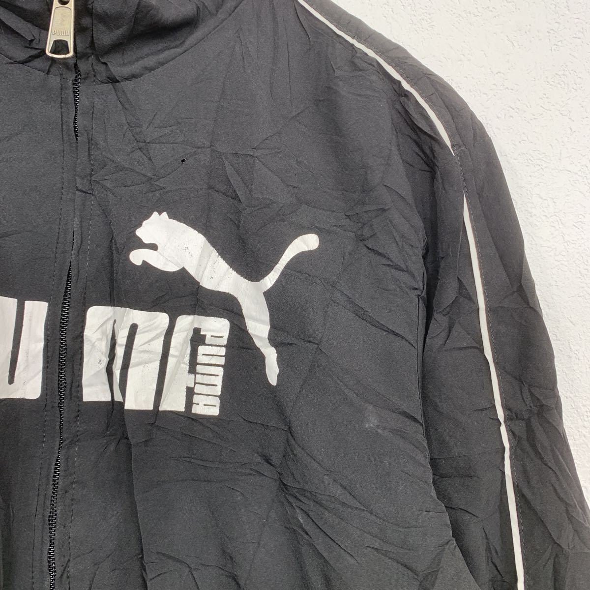 PUMA ナイロンジャケット キッズ XL 164 ブラック プーマ