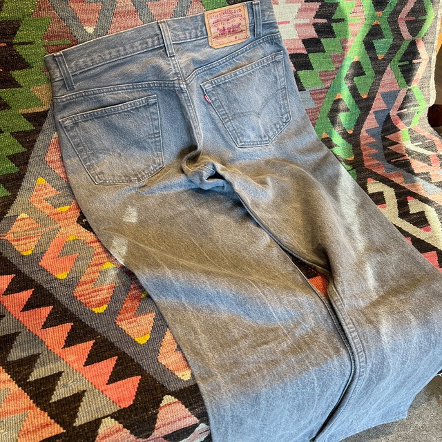 1980’S LEVI'S 501 DENIM PANT 先染めGRAY
