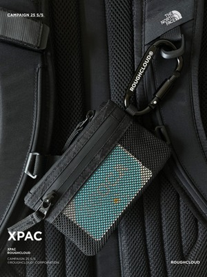 ROUGHCLOUD 盗難防止 RFID XPAC ミニポーチ（M）