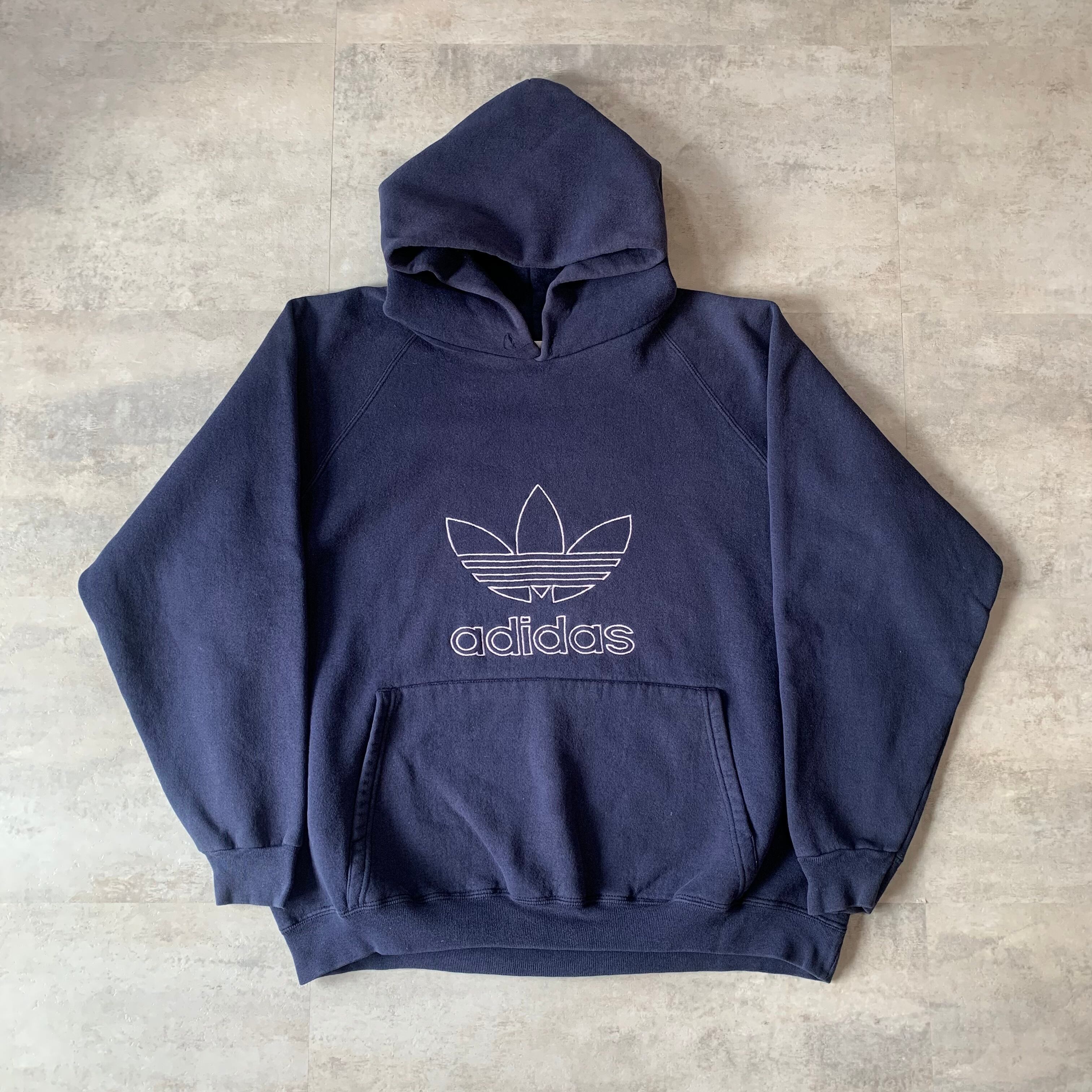 adidas アディダス バレンシアガ元ネタ パーカー usa製 ヘビーオンス