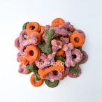 無添加 手作り 国産鶏むね肉と野菜 彩りペット健康乾燥スナック ペットおやつ ドライフード 100g