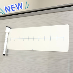 目盛り付きホワイトボード