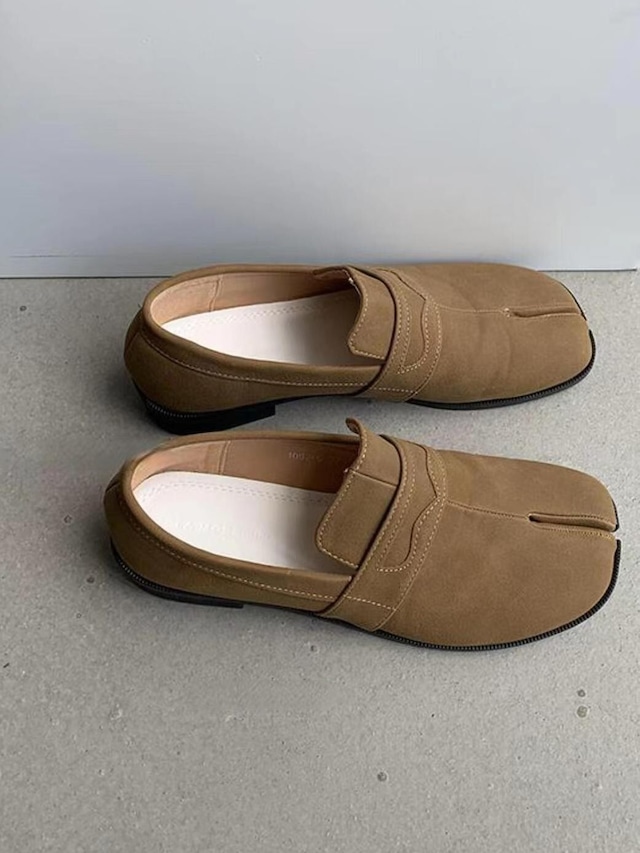 Tabi suede loafer（タビスエードローファー）c-136