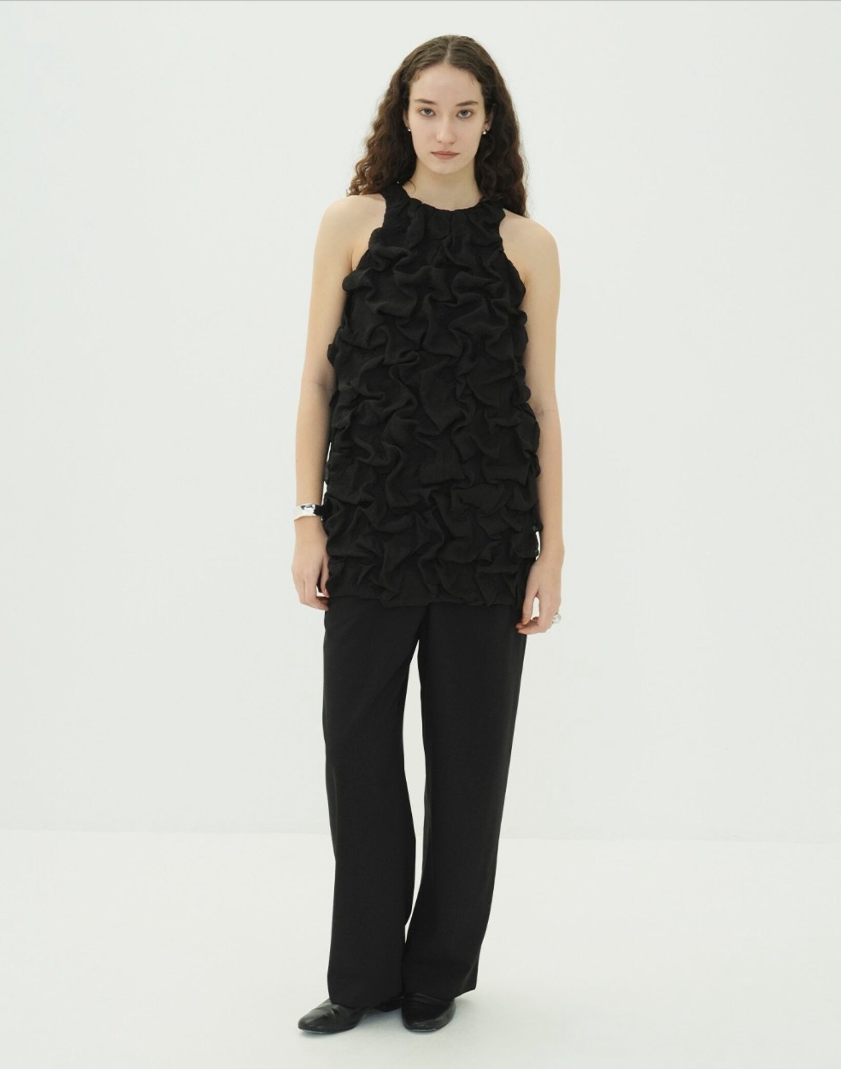 CLANE CLOUD AMERICAN SLEEVE MINI ONEPIECE 2色展開 | FLICKA ASHIYA