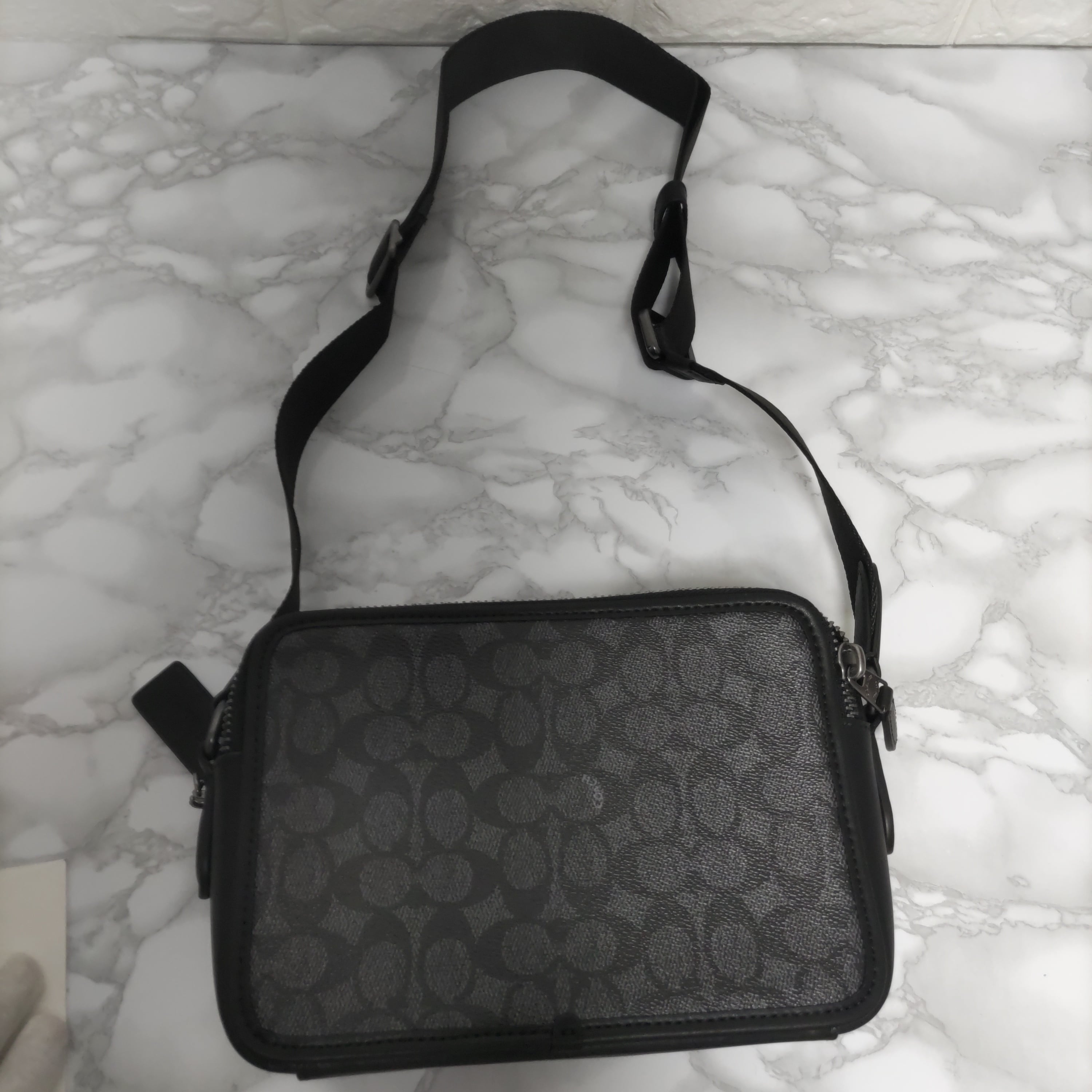 COACH コーチ ショルダーバッグ メンズ チャーター クロスボディ  